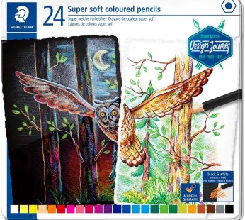 24 Lapsa ngjyrosës Staedtler Super Soft