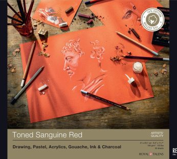 Rembrandt Toned Sanguine Red Paper Pad A4