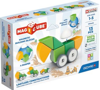 Geomag Magicube 4 Shapes Wheels 13pcs 00202